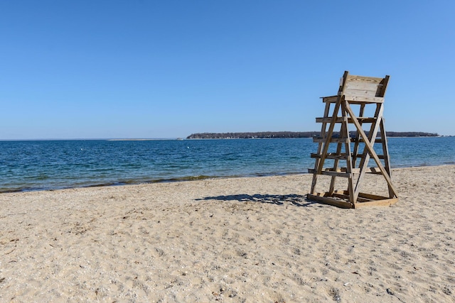 water view featuring a view of the beach