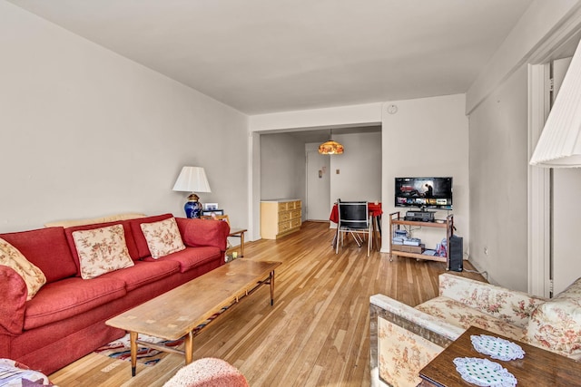 2390 Palisade Ave Unit 5J, Bronx, NY 10463 - living room with hardwood / wood-style floors