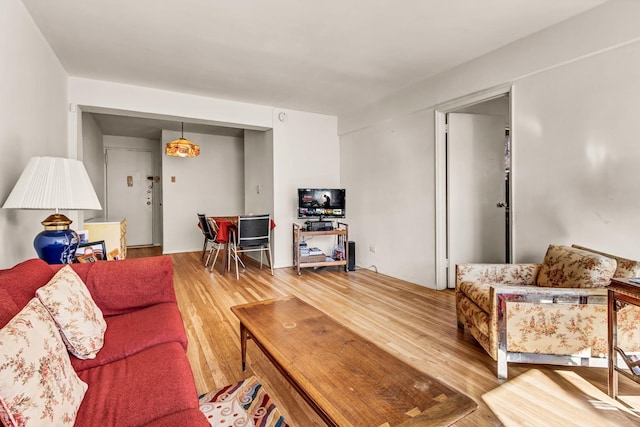 2390 Palisade Ave Unit 5J, Bronx, NY 10463 - living area with wood finished floors
