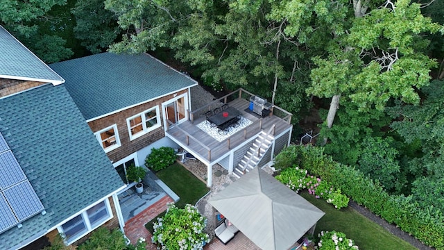 12 Bob White Dr, Water Mill, NY 11976 - drone / aerial view