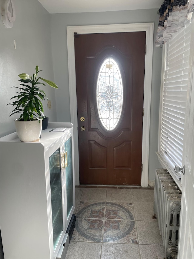 113-21 203rd St, Saint Albans, NY 11412 - entrance foyer with radiator heating unit