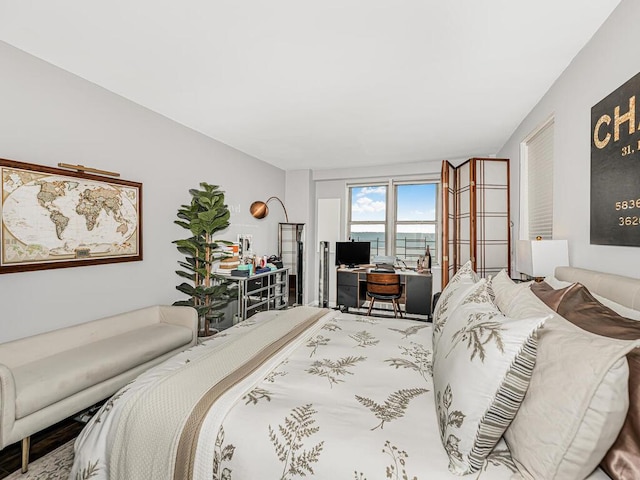 5800 Arlington Ave Unit 16A, Bronx, NY 10471 - bedroom with an office area and access to outside