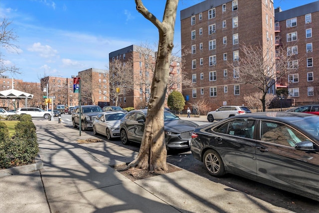 view of vehicle parking