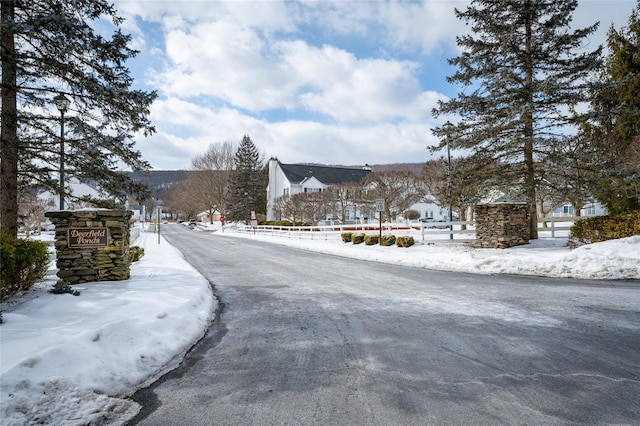 view of street