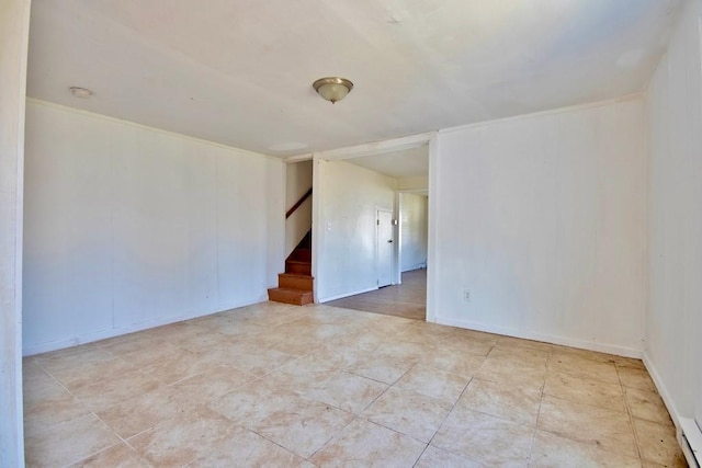 5 Plank Rd, Mongaup Valley, NY 12762 - unfurnished room featuring stairway