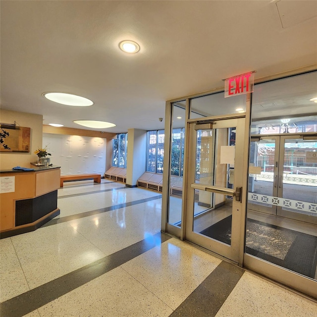 view of building lobby