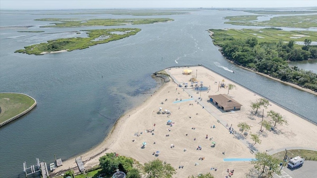 101 Jetmore Pl, Massapequa, NY 11758 - aerial view with a water view