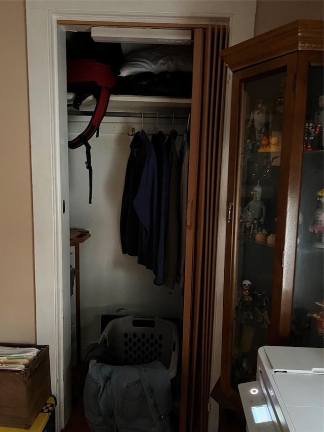 view of closet