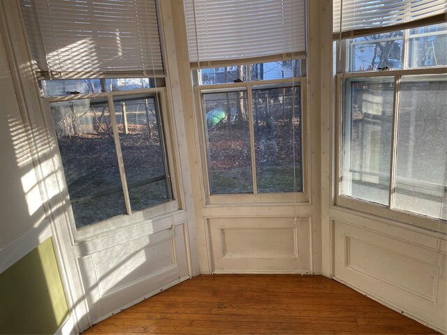 entryway featuring wood finished floors