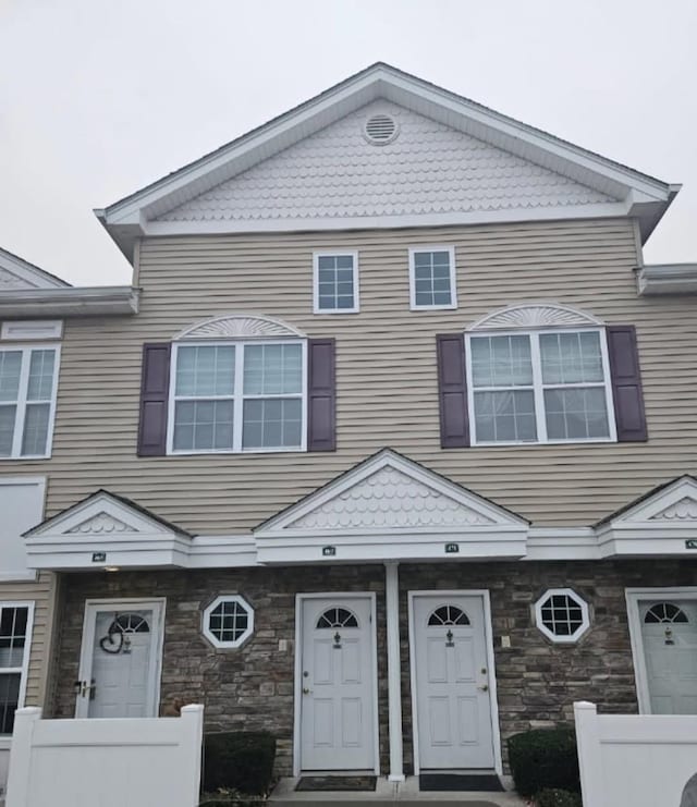 view of townhome / multi-family property