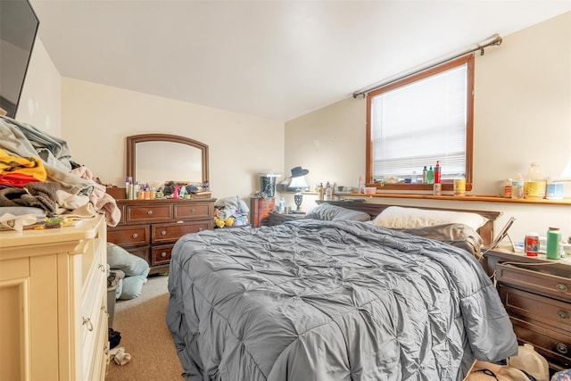 bedroom featuring carpet flooring