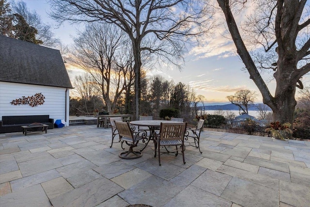 view of patio / terrace featuring outdoor dining space