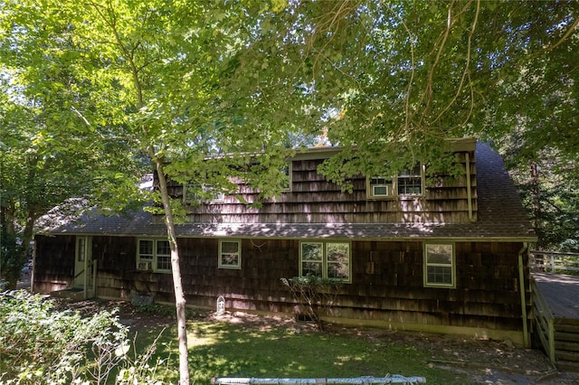 35 Mary Pitkin Path, Shoreham, NY 11786 - view of front of house featuring roof with shingles