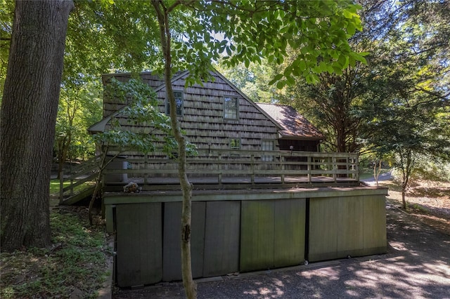 35 Mary Pitkin Path, Shoreham, NY 11786 - rear view of house