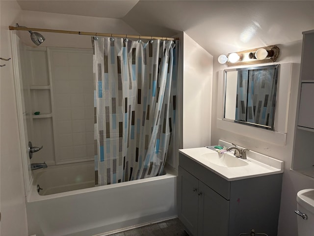 16 Fair St, Highland, NY 12528 - bathroom featuring shower / tub combo, vanity, and toilet