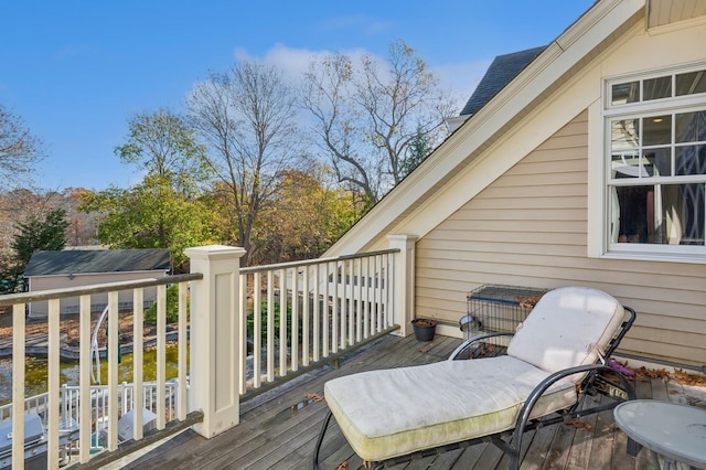 view of deck