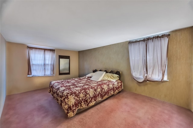 bedroom featuring carpet floors