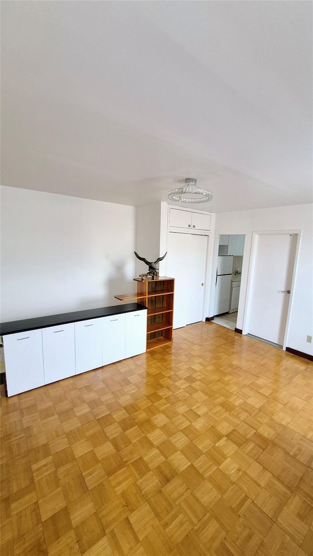 view of unfurnished living room