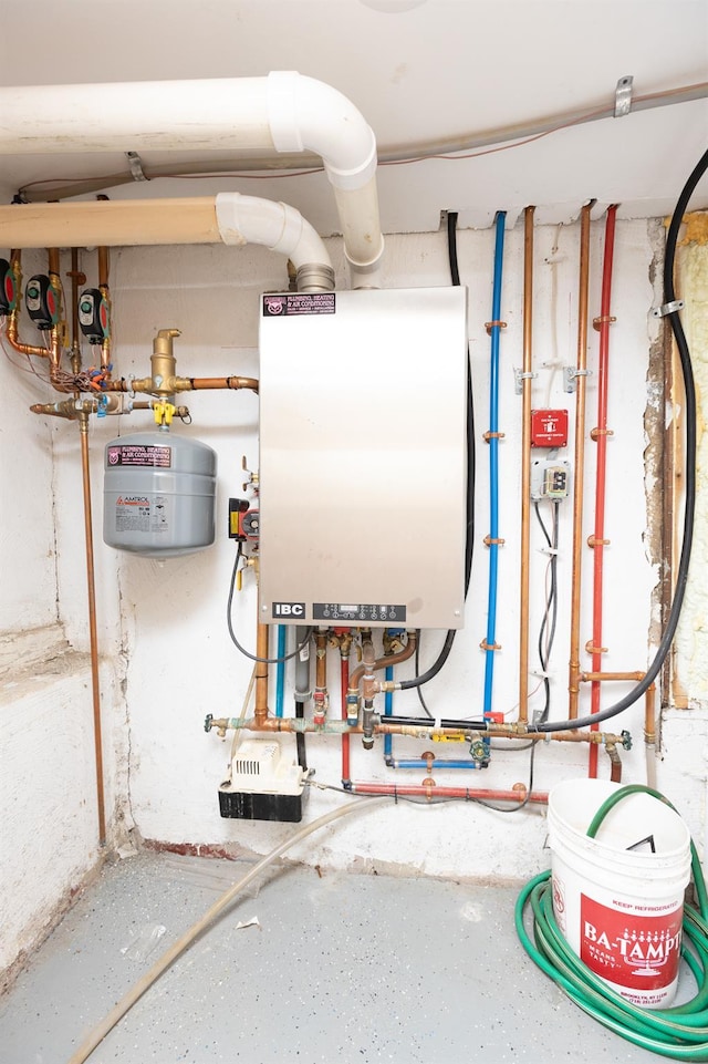 utilities with water heater