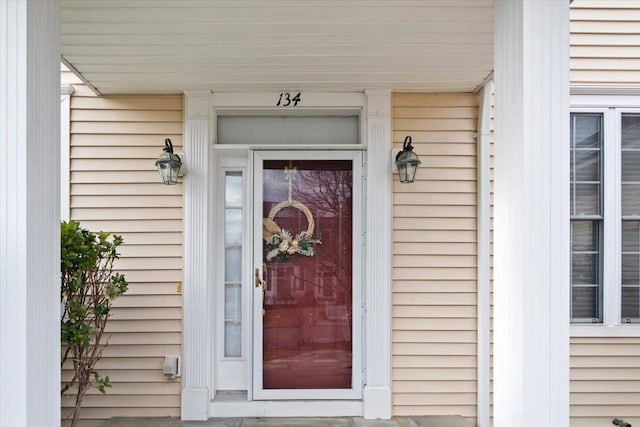 view of property entrance