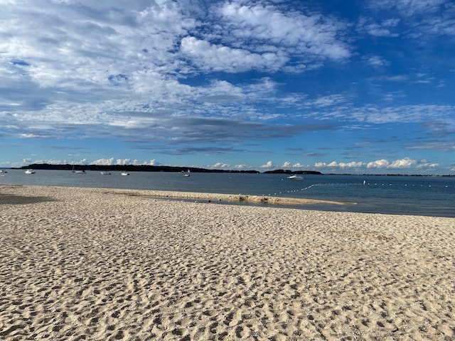 water view with a beach view