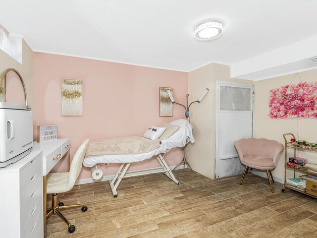 16 Joan Dr, Yonkers, NY 10704 - bedroom featuring wood finished floors and crown molding