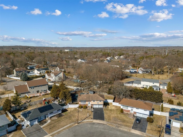 birds eye view of property featuring a residential view