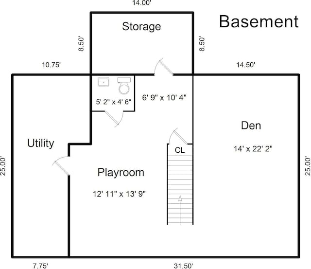 6 Hazen St, Pelham, NY 10803 - property floor plan