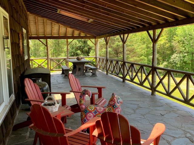 2838 Old Kings Rd, Catskill, NY 12414 - view of patio featuring outdoor dining area
