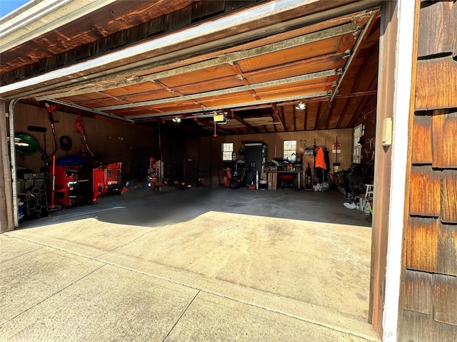 2838 Old Kings Rd, Catskill, NY 12414 - garage featuring a garage door opener