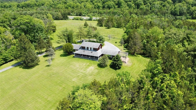 2838 Old Kings Rd, Catskill, NY 12414 - overview of rural landscape with a forest