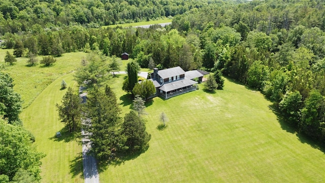 2838 Old Kings Rd, Catskill, NY 12414 - view of subject property with a heavily wooded area