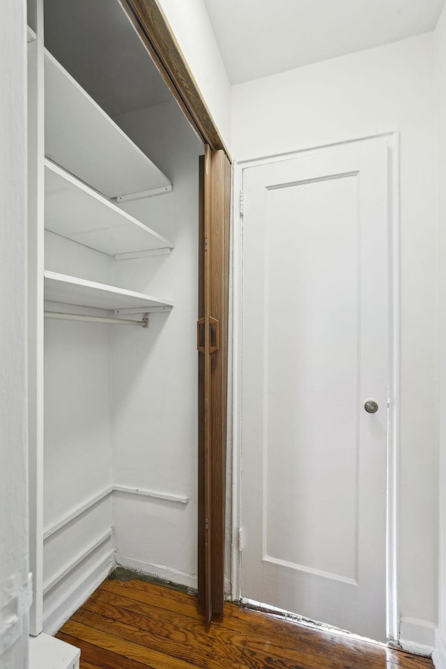 view of closet