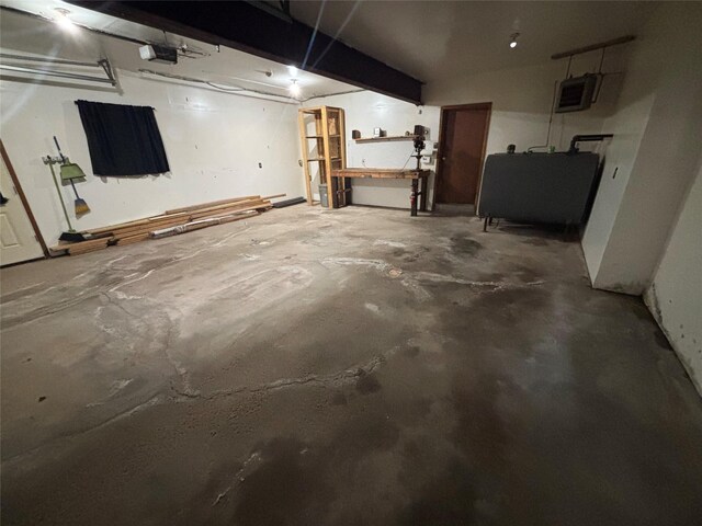 521 Hessinger Lare Rd, Jeffersonville, NY 12748 - garage with heating fuel and a garage door opener