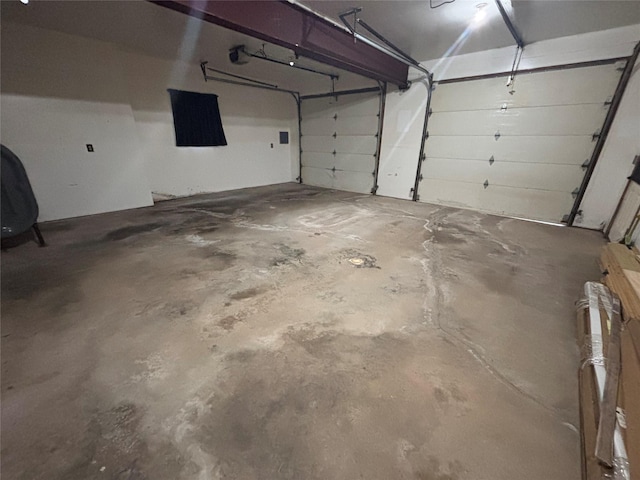 521 Hessinger Lare Rd, Jeffersonville, NY 12748 - garage featuring a garage door opener