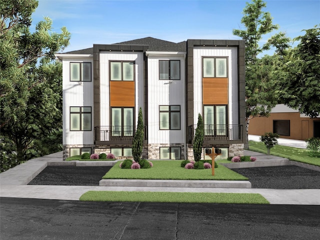 66 S Madison Ave Unit 212, Spring Valley, NY 10977 - view of front of property with a shingled roof