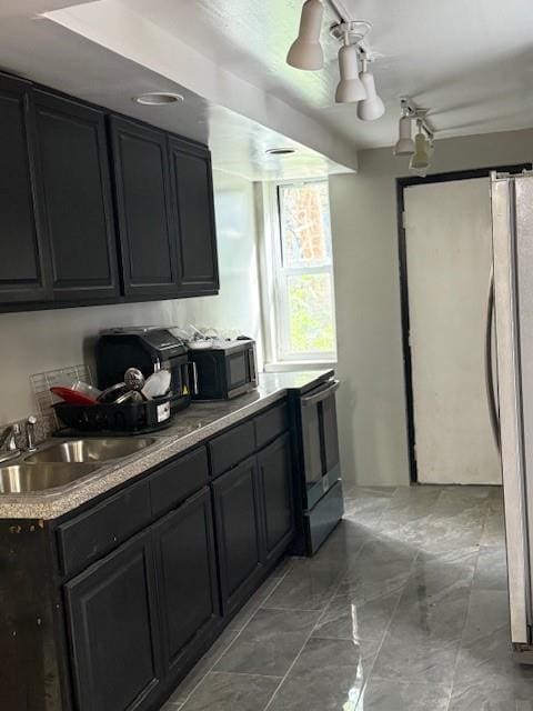 412 W 146th St, New York Manhattan, NY 10031 - bar featuring a sink and stainless steel microwave