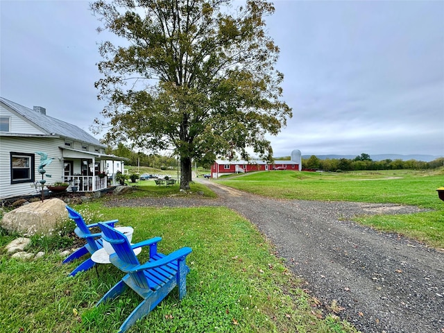 view of yard