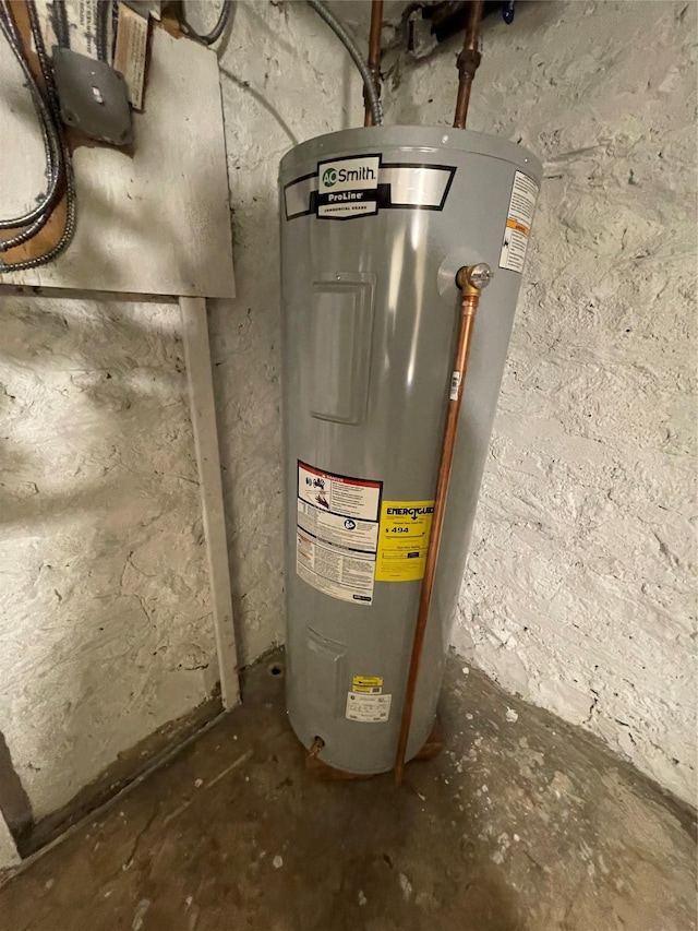 utilities with water heater