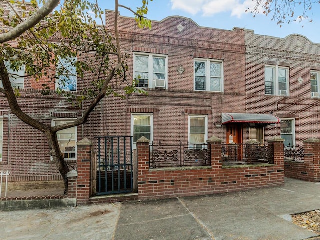 multi unit property with brick siding