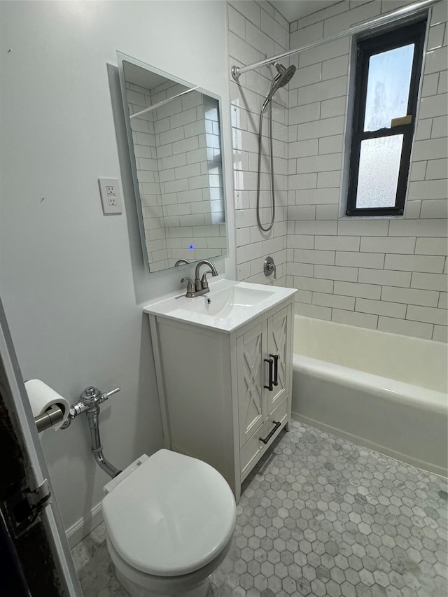 2860 Bailey Ave Unit 7L, Bronx, NY 10463 - full bathroom with vanity and bathing tub / shower combination