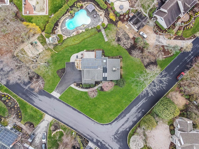 drone / aerial view