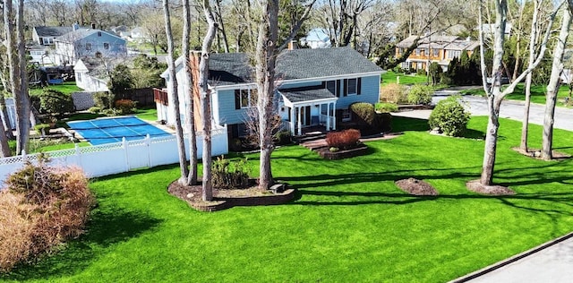 23 Franko Ln, Setauket, NY 11733 - rear view of house with a residential view and roof with shingles