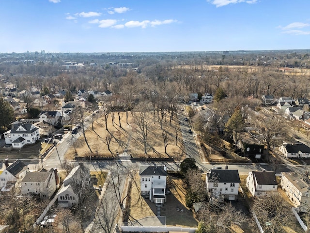 bird's eye view featuring a residential view