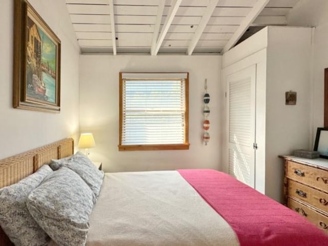 103 Greene Walk, Cherry Grove, NY 11782 - bedroom with wooden ceiling