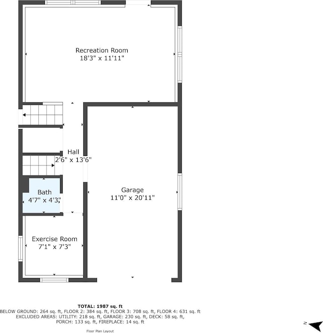 view of layout