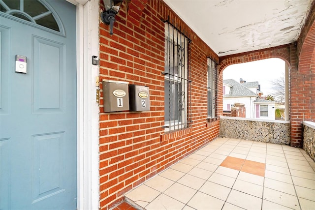 view of patio / terrace featuring covered porch