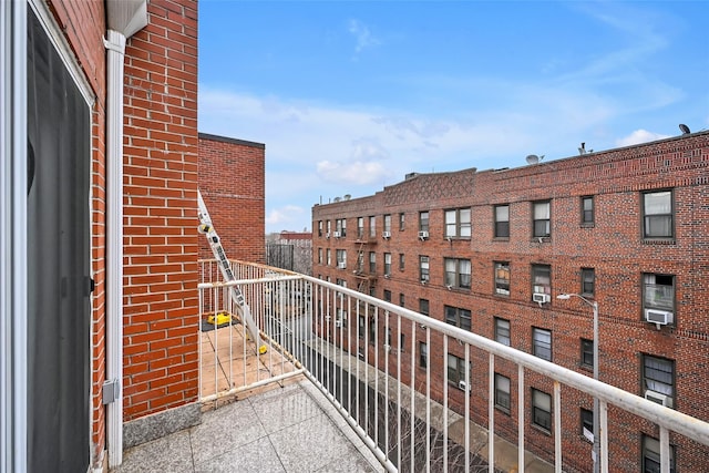 41-38 66th St, Woodside, NY 11377 - balcony with cooling unit