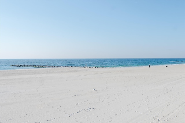 water view with a beach view