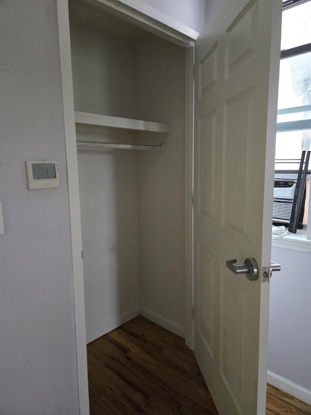 view of closet